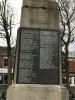 North face - WW1 names (J to W)