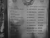 Metal plaque with list of names