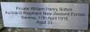 WH Bolton plaque
