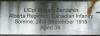 W Benjamin plaque