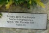 J Braithwaite plaque