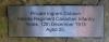 I Dobson plaque