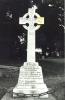 Cardington churchyard cross, date unknown