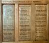 left-hand side of Memorial Board