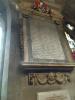 Large stone memorial re the Dyot Family, above a separate small tablet re Kenelm Mitchill Dyott