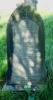 The headstone