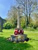 Memorial in church grounds