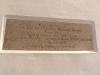 Plaque in memory of Stoker T R Morris