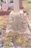 Stone gravestone 
