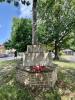 Celtic cross on multi stepped base