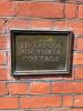 Liverpool Victoria Cottage plaque