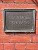 Sacrifice Cottage plaque.