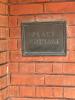 Peace Cottage plaque.