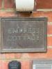 Empress Cottage plaque.