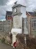 Side view of War Memorial