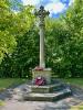 Cross mounted on octagonal base