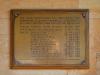 Witham on the Hill WW1 plaque