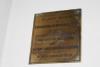 Edward Penn's memorial plaque