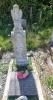 A column in a kerbed grave area with a cherub on the top and 2 names engraved in addition to those remembered. North face