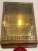 Brass plaque.