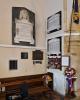 John Charles Hepton plaque and photo on the west wall of the nave