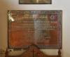Major Gilbert Montgomerie Hutton plaque