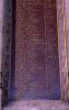 Left Hand Panel, Lower - Surnames D-L