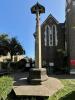 Tall calvary on octagonal base
