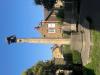 Tall calvary on octagonal base