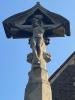 Tall calvary on octagonal base