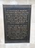 WW1 Wall Commemoration Plaque