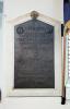 Christopher Blake Mason and Captain Arthur Humfrey Mason memorial plaque