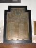 St Andrews Church - WW1 Plaque