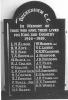 Beckenham Cricket Club WW1 memorial
