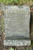 The grave marker