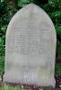 The headstone