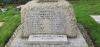 Syderstone War Memorial Cross - dedication on plinth