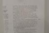 Upper half of explanatory document about St Thomas, Fulham, war memorial