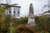 The British Xylonite works memorial in 2025 
