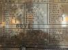Lower centre of memorial names - Royal Marine Artillery and Royal Marines above and below BOYS 