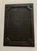 Memorial plaque