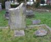 The headstone 