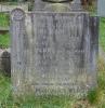 The headstone 