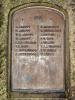1916 Names on Pedestal