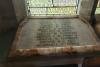 Wincanton WW1 memorial window and plaques