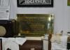 Petty Officer G T Loveley plaque in context in the We'll Meet Again museum