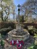 Ampney Crucis Cross on corner of Village St and Church Lane Ampney Crucis