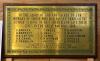 Frederick Street Methodist Chapel WW1 plaque detail