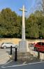 View of memorial looking towards main road