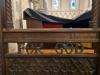 Inscription on left panel on the left side of the rood screen